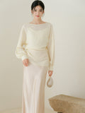 Verse Cloud Apricot Floral Jacquard Cheongsam Top