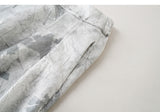 Seraphina 2-Piece Silver Gray Vest Pants Set Cheongsam