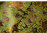 Lotus Pine Green Jacquard Cheongsam Vest