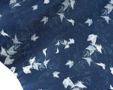 Geranium Blue Butterfly Print Cheongsam Dress