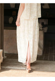 Celebrated 2-Piece Light Apricot Cheongsam Top