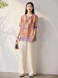 Zenobia Light Leaf Green Lace Jacquard Top Cheongsam