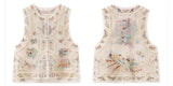 Palmer Appealing Embroidery Qipao Cheongsam Vest Top