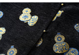 Xandra Black Jacquard Cheongsam Vest