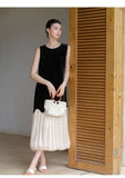 Jessamine Smoky Black Silk Cheongsam Dress