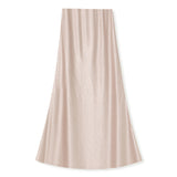 Interlude 2-Piece Embroidered Vest Champagne Skirt Cheongsam Set