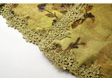 Anemone Yellow Green Lace Cheongsam Vest