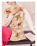 Prestige 2-Piece Beaded Embroidered Cheongsam Set