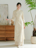 Margot 2-Piece Jinxing Pattern Cheongsam Dress