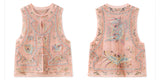 Palmer Appealing Embroidery Qipao Cheongsam Vest Top