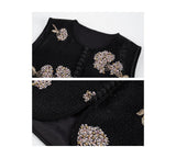 Vivian Beaded Embroidered Vest Cheongsam Top