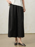Dina Pine Green Jacquard Wide-Leg Pants Cheongsam