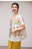 Iolanthe Matcha Green Embroidered Vest Cheongsam