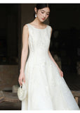 Valencia Foggy Apricot Sequin Embroidered Cheongsam Dress
