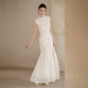 Mia Gradient Tulip Cheongsam Dress