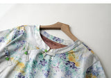 Katerina Floral Polyester Cheongsam Top