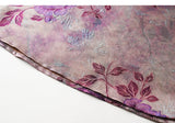 Moonbeam Soft Mist Purple Jacquard Cheongsam Top