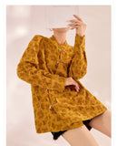 Winona Lace Jacquard Cheongsam Shirt