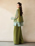 Qing Light Green Jacquard Cheongsam Vest