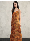 Nora Print Jacquard Cheongsam Dress