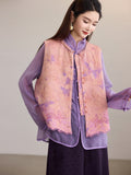Ming Blush Embroidered Cheongsam Vest