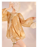 Amina Charming Embroidery Qipao Cheongsam Two Piece