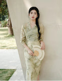 Annabella Graceful Qipao Cheongsam Two Piece