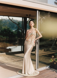 Eira Splendid Embroidered 2-Piece Cheongsam Qipao