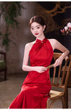 Hazel Velvet Charm Qipao Cheongsam