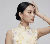 Jasper Sleeveless Silk Cheongsam Dress