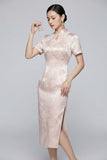 Finale Light Pink High-End Cheongsam