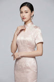 Finale Light Pink High-End Cheongsam