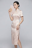 Finale Light Pink High-End Cheongsam