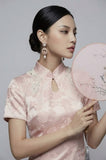 Finale Light Pink High-End Cheongsam