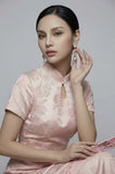 Finale Light Pink High-End Cheongsam