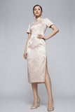 Finale Light Pink High-End Cheongsam