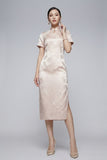 Finale Light Pink High-End Cheongsam