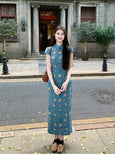Ivy Timeless Grace Embroidery Qipao Cheongsam