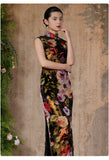 Premium Silk Kaitlyn Delightful Qipao Cheongsam