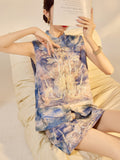 Zinnia Found Bliss Embroidery Qipao Cheongsam Two Piece