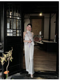 Kensley Found Bliss Qipao Cheongsam Two Piece