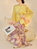 Lia Exquisite Embroidery Qipao Cheongsam Two Piece