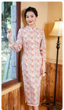 Magnolia Lace Bloom Qipao Cheongsam