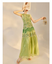 Makenzie Beautiful Embroidery Qipao Cheongsam