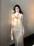 Mira Delightful Qipao Cheongsam Two Piece
