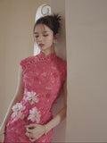 Nancy Silken Glow Qipao Cheongsam