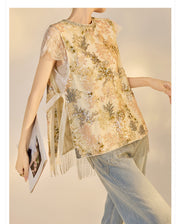 Nina Cute Qipao Cheongsam Vest Top