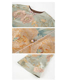 Modiste Elevated Top Satin Elegant 2-Piece Cheongsam Qipao