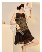 Demi Blooming Embroidery Qipao Cheongsam