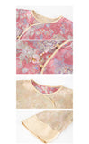 Romina Crystalline Jacket Embroidered 2-Piece Cheongsam Qipao